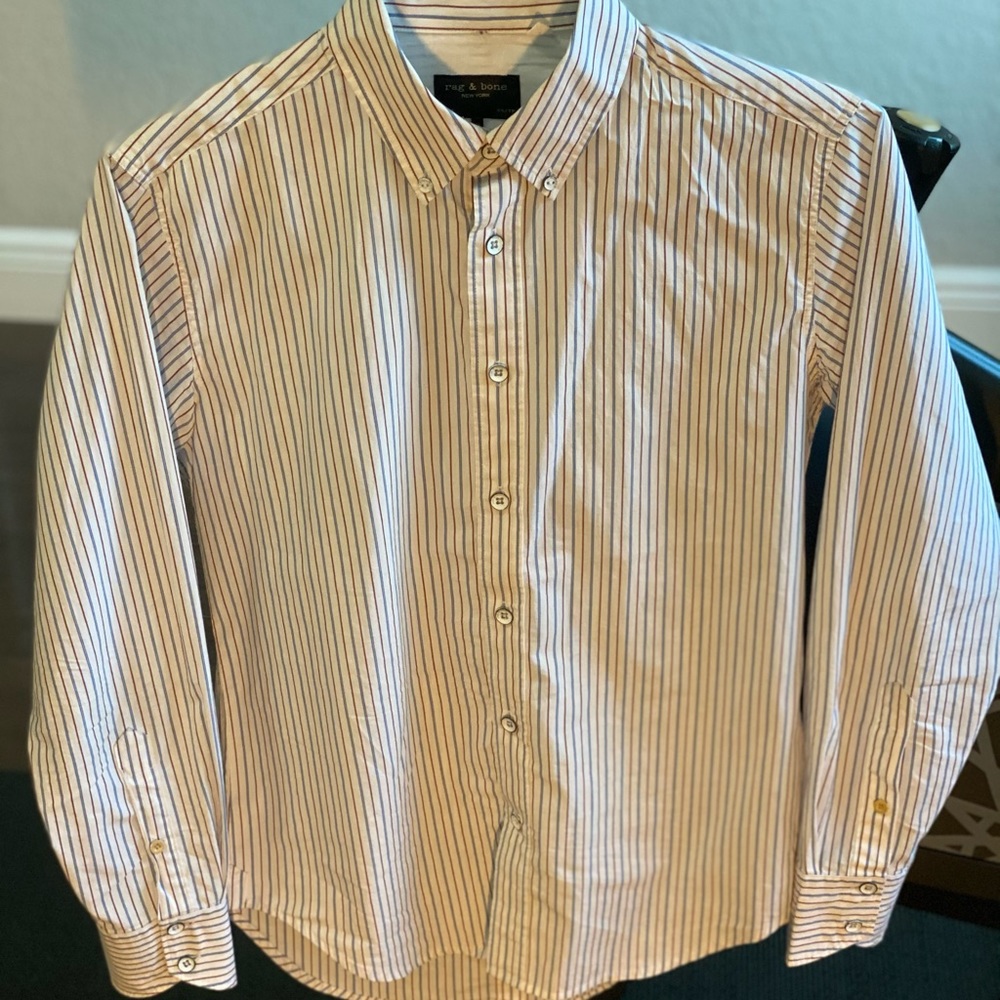 Rag & Bone Stripe Button Down - image 1